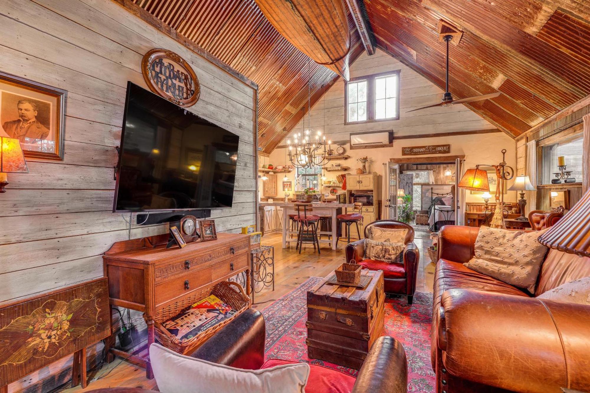 Pet-Friendly Wimberley Cabin With Fire Pit And Hot Tub Exteriér fotografie