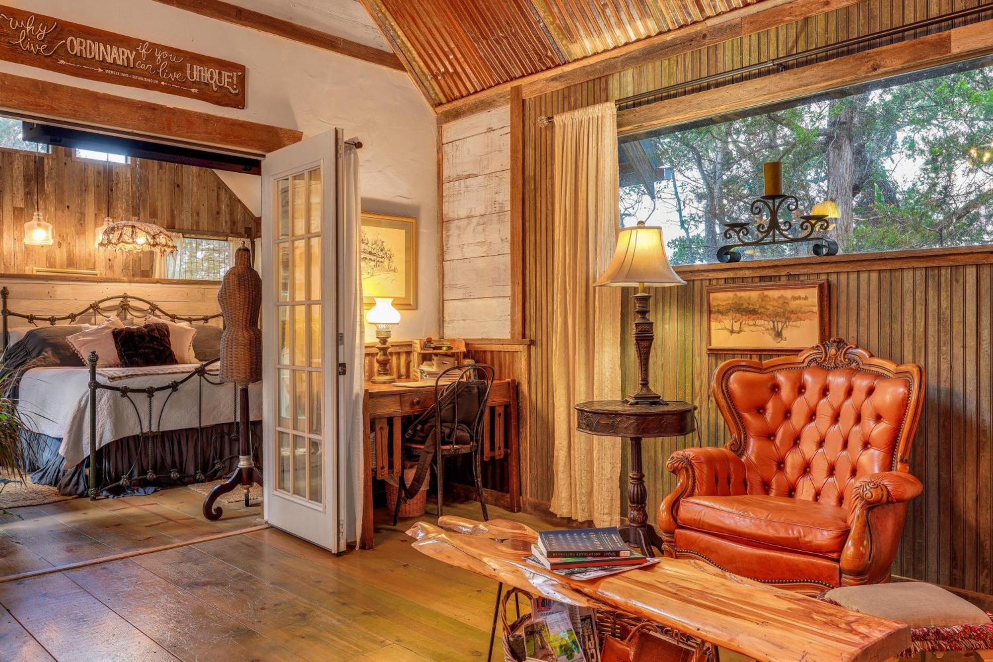 Pet-Friendly Wimberley Cabin With Fire Pit And Hot Tub Exteriér fotografie